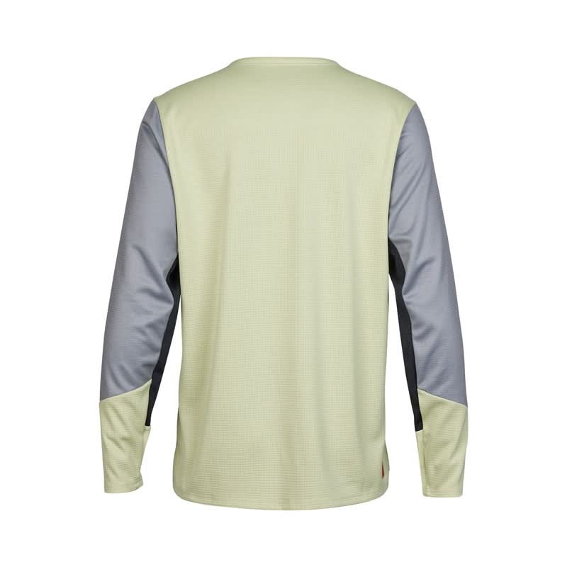 Fox Junior Defend Cactus Long Sleeve Cycling Jersey | RideHub
