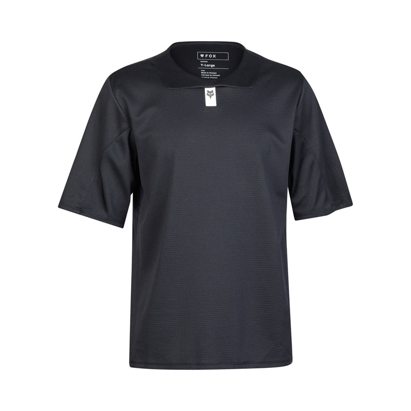 Fox Junior Defend Black Cycling Jersey | RideHub