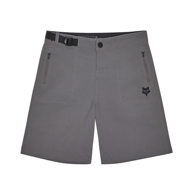 Fox Junior Ranger Cycling Shorts with Liner Pewter | RideHub