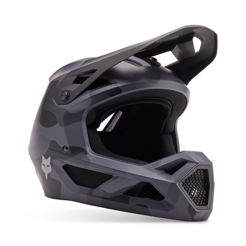 Fox Junior Rampage Black Camo Bike Helmet