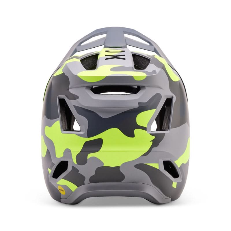 Fox Junior Rampage White Camo Bike Helmet