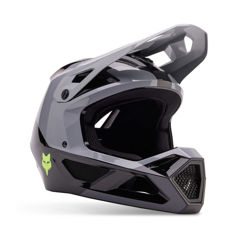 Fox Junior Rampage Barge Cloud Grey Bike Helmet