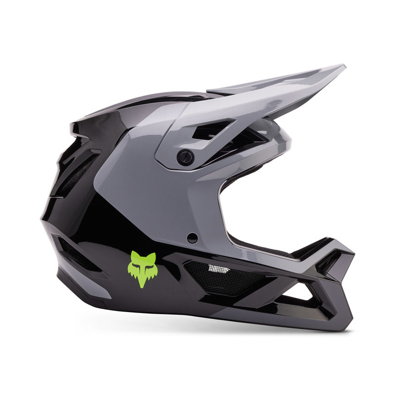 Fox Junior Rampage Barge Cloud Grey Bike Helmet