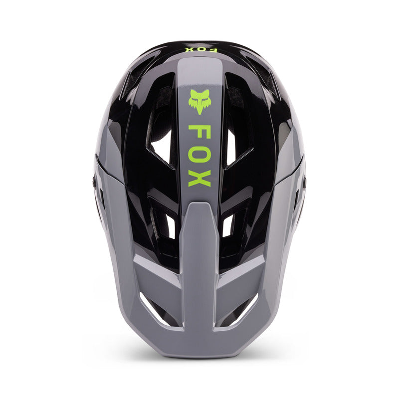 Fox Junior Rampage Barge Cloud Grey Bike Helmet