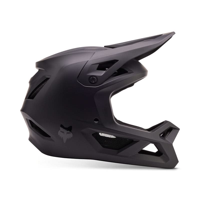 Fox Junior Rampage Matte Black Bike Helmet