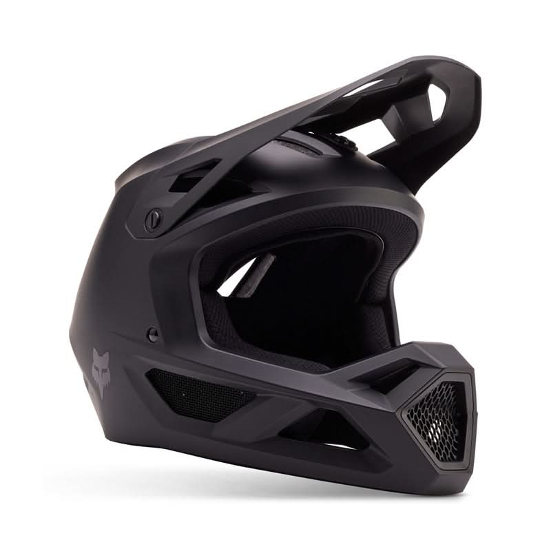 Fox Junior Rampage Matte Black Bike Helmet
