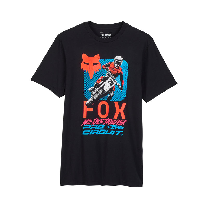 Fox X Pro Circuit Prem Ss Tee Black T-Shirt
