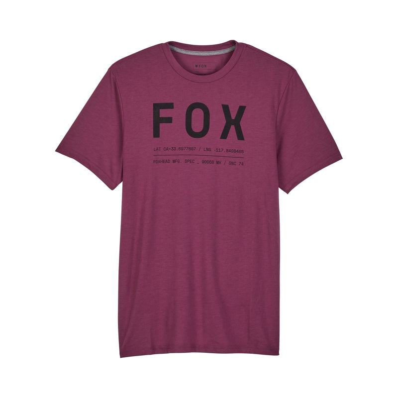 Fox Non Stop Ss Tech Tee Sangria T-Shirt