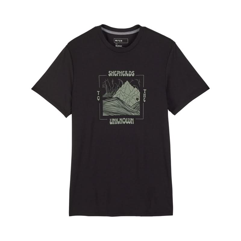 Fox Shepherds Tech Ss Tee Black T-Shirt