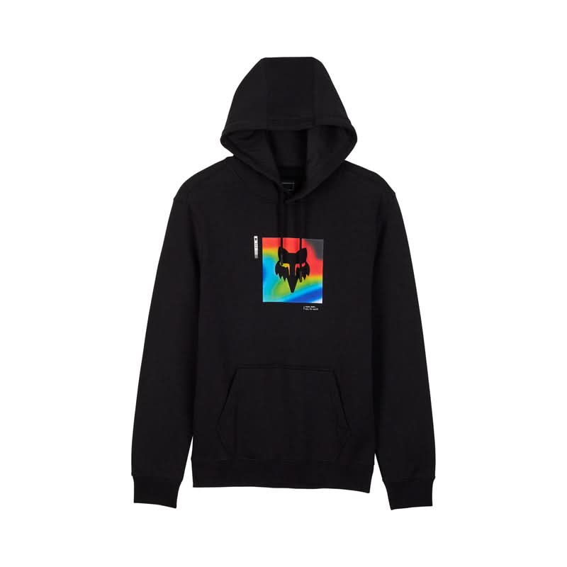 Fox Scans Fleece Black L Hoodie