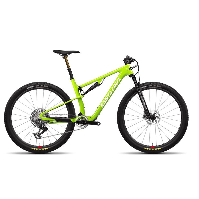 Santa Cruz Blur 4 Cc 29 24 Xx Axs Rsv Gloss Spring Green Xl bike