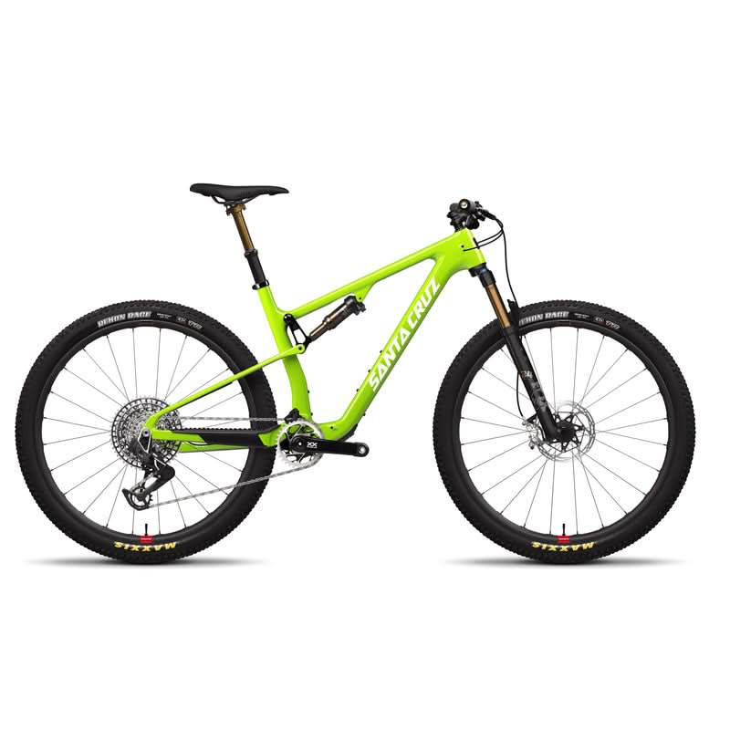 Santa Cruz Blur 4 Cc 29 24 Xx Axs Trail Rsv Gloss Spring Green M bike