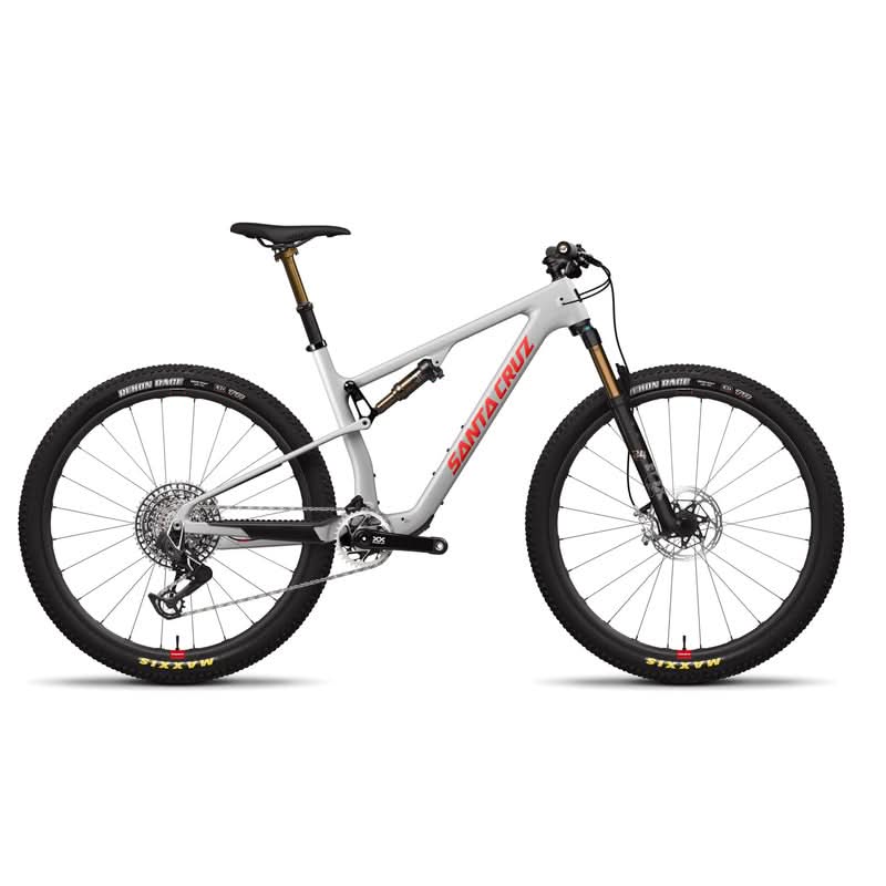 Santa Cruz Blur 4 Cc 29 24 Xx Axs Trail Rsv Matte Silver M bike