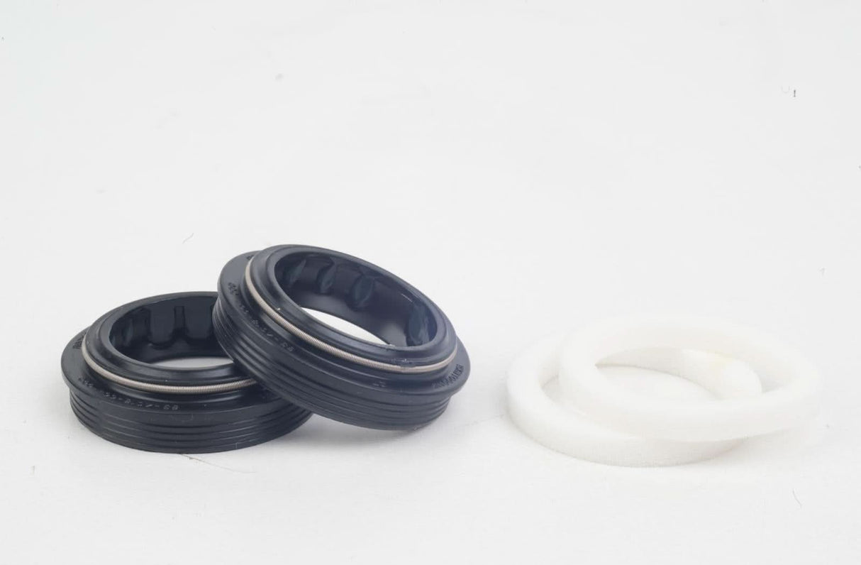 FORK DUST WIPER KIT - 32mm BLACK (INCLUDES FLANGED DUST WIPER & 5mm FOAM RINGS) - SID A1-A3 /REBA A1-A4/SID SL C1 (2021)