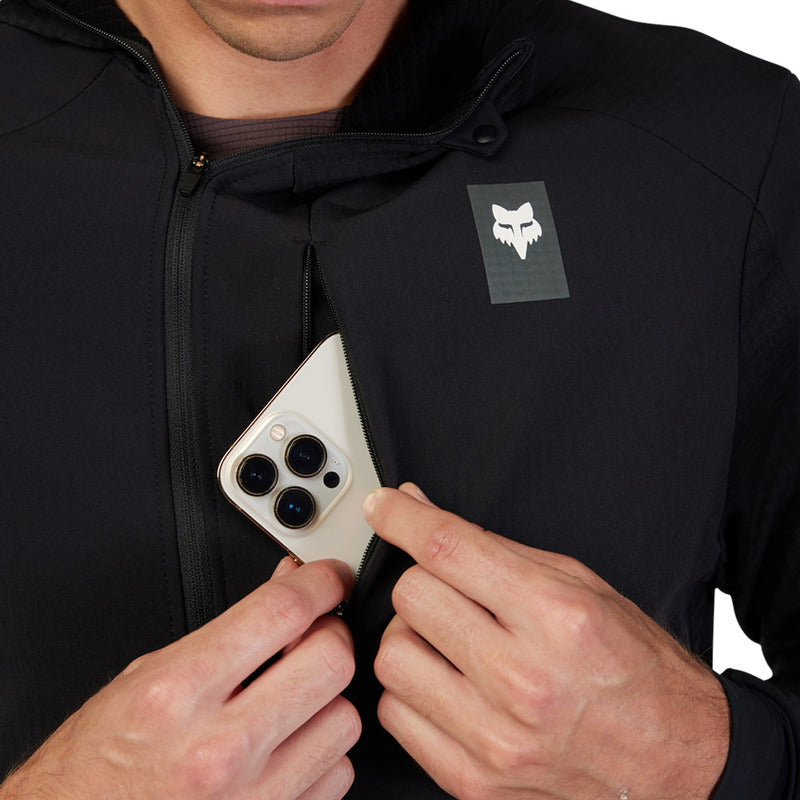 Fox Defend Thermal Hoodie Black