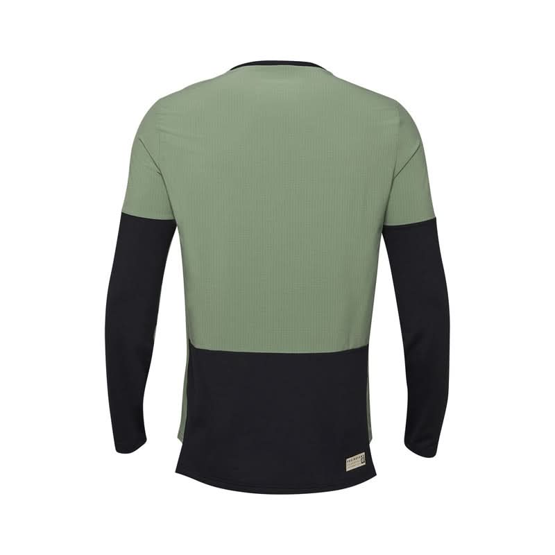 Fox Defend Thermal Moss Long Sleeve Cycling Jersey | RideHub