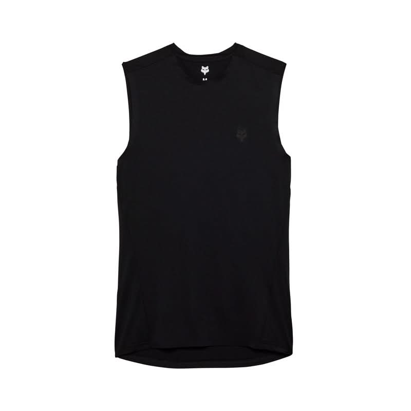 Fox Tecbase Black Sleeveless T-Shirt | RideHub
