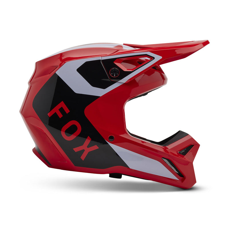 Fox V1 Lean Fluo Red Helmet