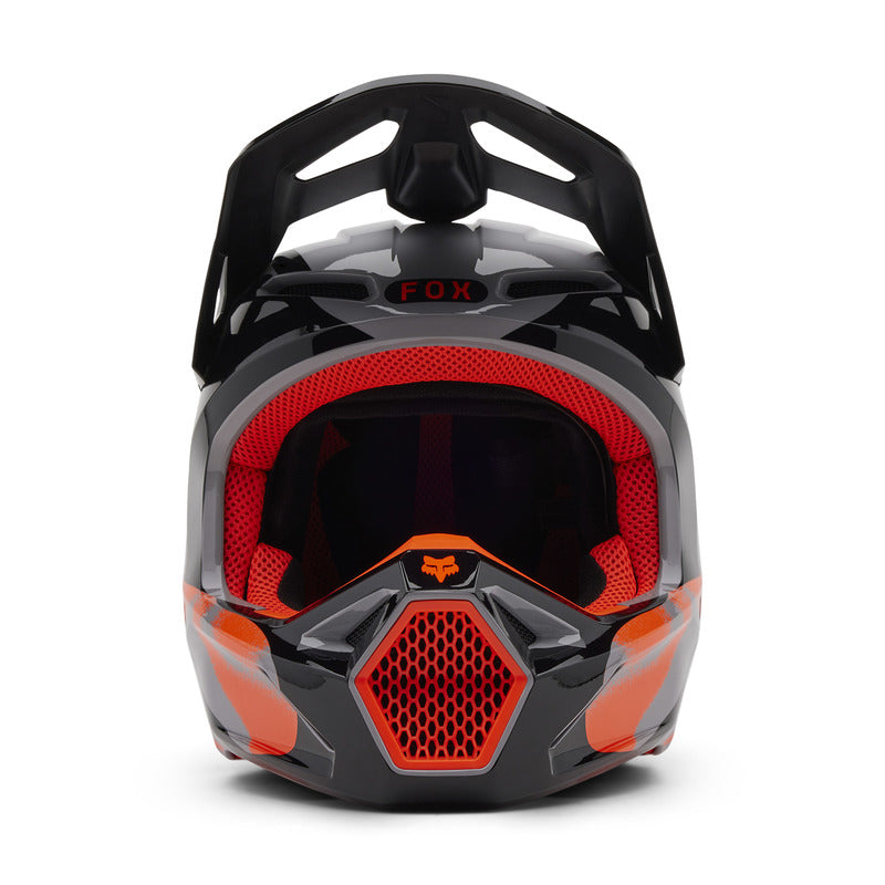 Fox V1 Emotion Steel Gray helmet