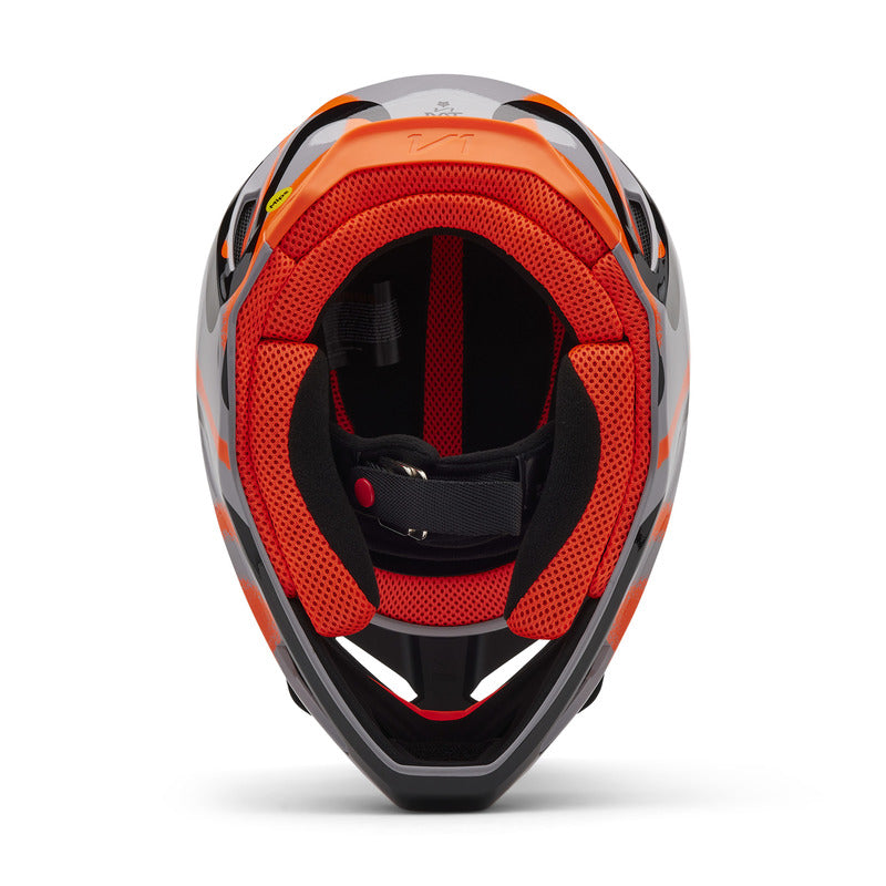 Fox V1 Emotion Steel Gray helmet