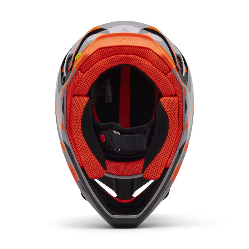 Fox V1 Emotion Steel Gray helmet