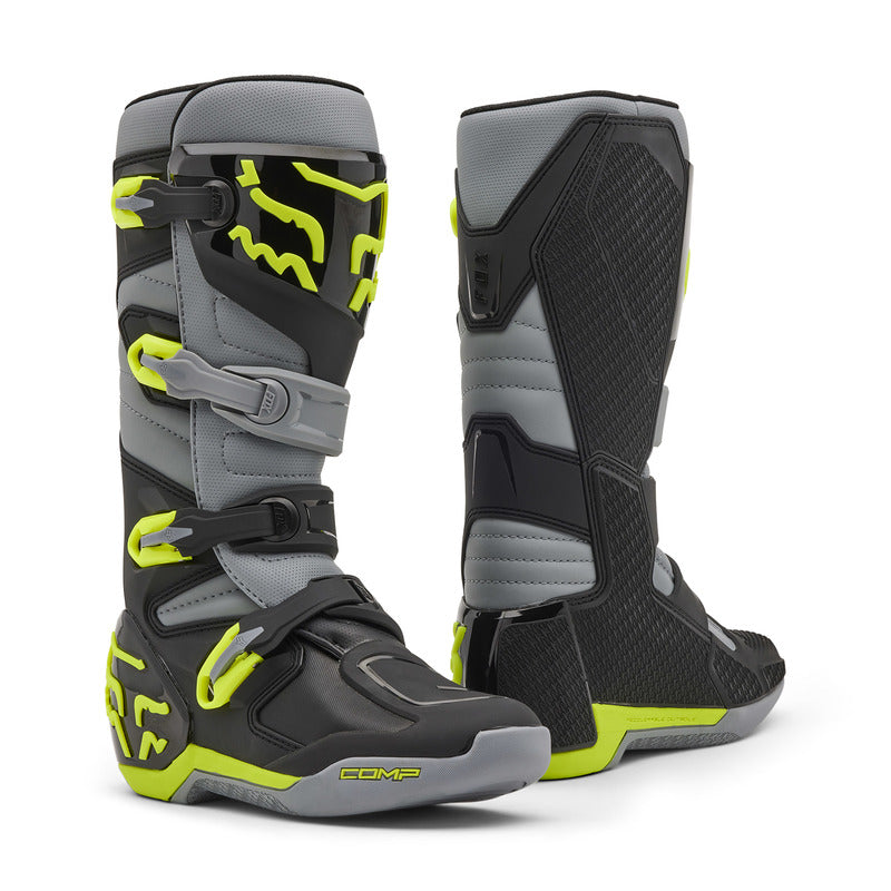 Fox Comp Shoes Grey/Yellow