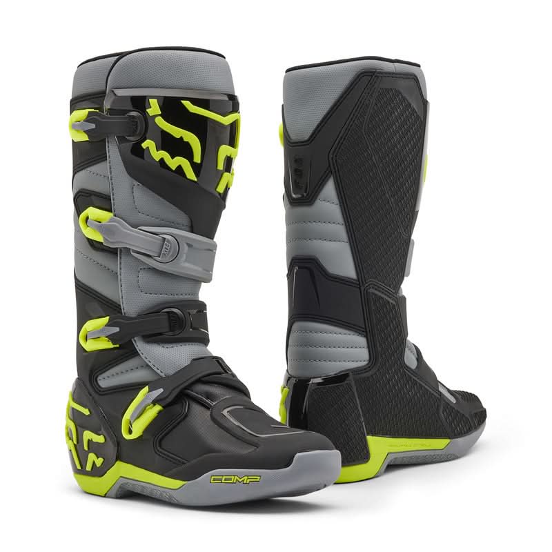 Fox Comp Shoes Grey/Yellow