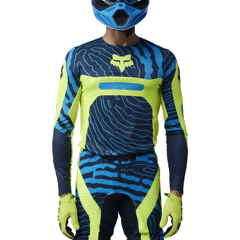 Fox Flexair Impression Fluo Yellow sweatshirt