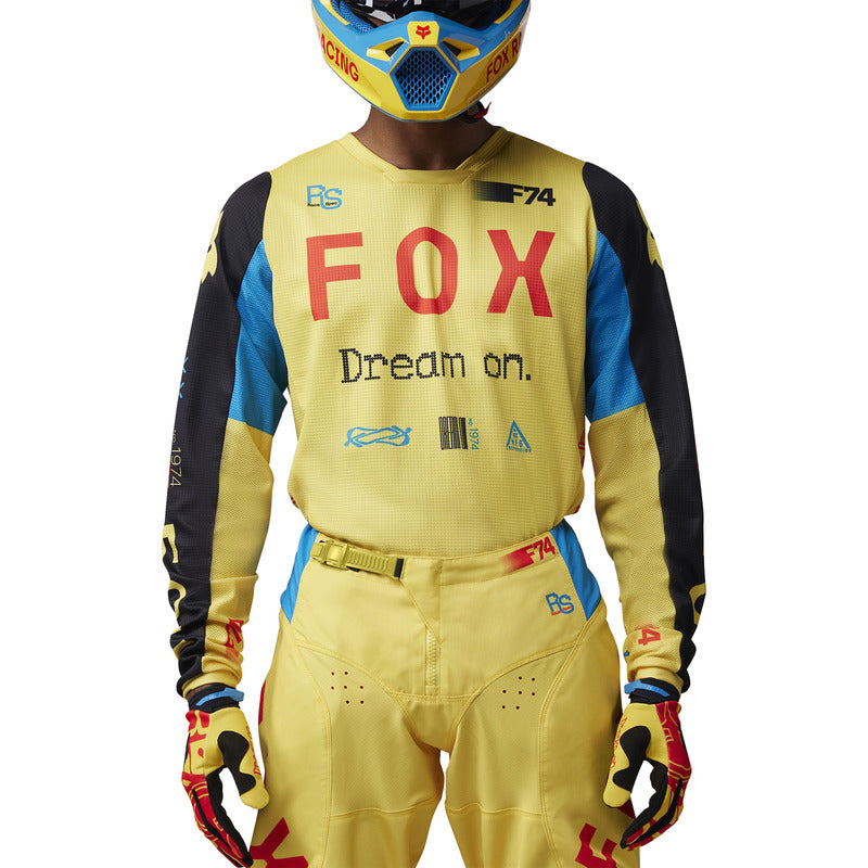 Fox 180 Race Spec Pale Yellow sweatshirt