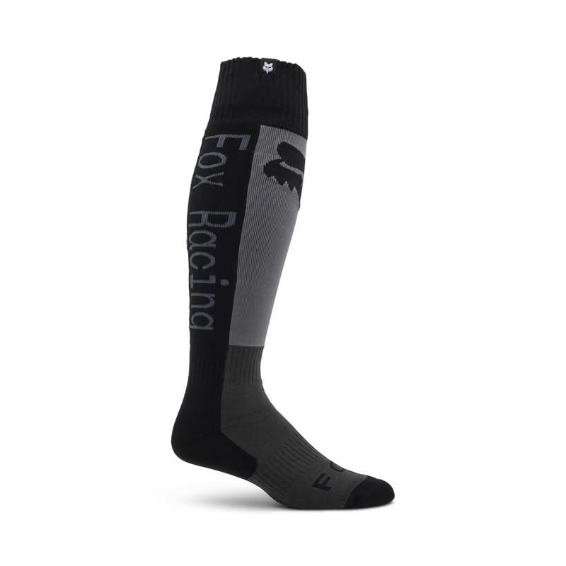 Fox 180 Lean Sock Grey/Black | RideHub