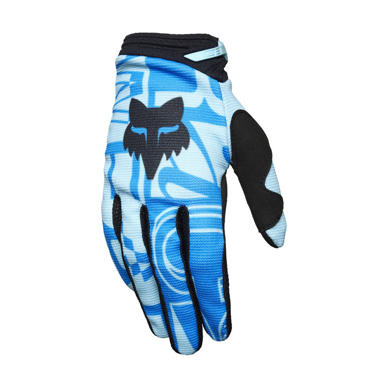 Fox Lady 180 Race Spec Light Blue gloves