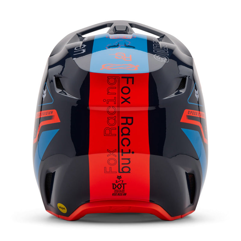 Fox Junior V1 Race Spec Midnight helmet