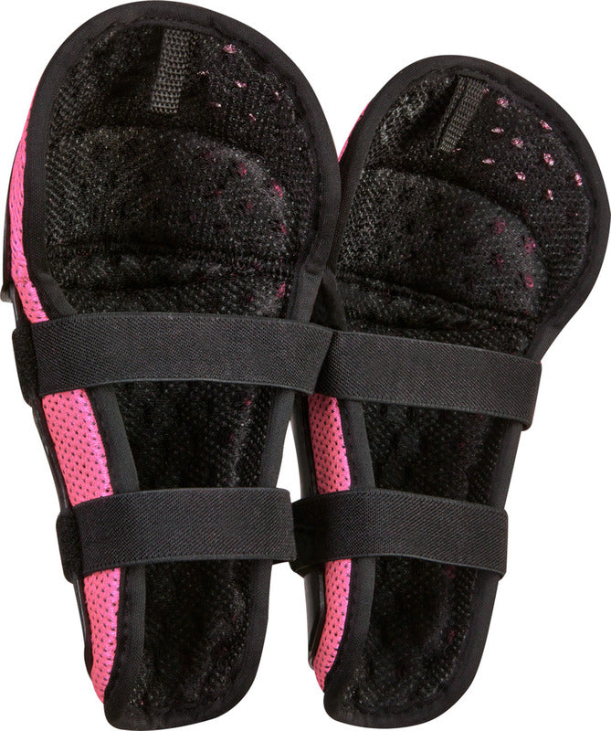 Fox Junior Peewee Titan Knee/Shin Grd Black/Pink Os