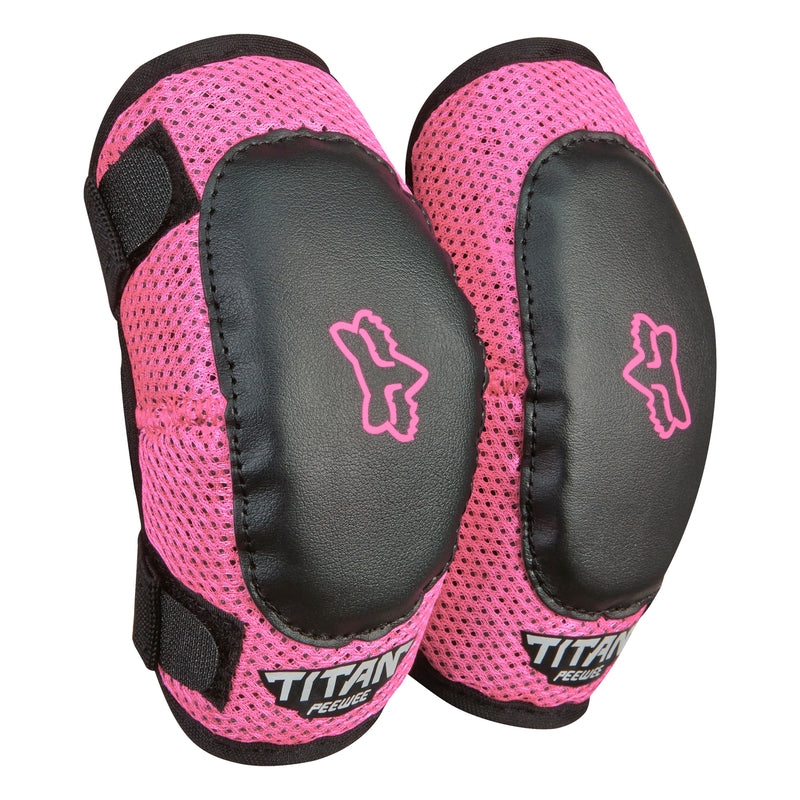 Fox Junior Peewee Titan Elbow Guard Black/Pink