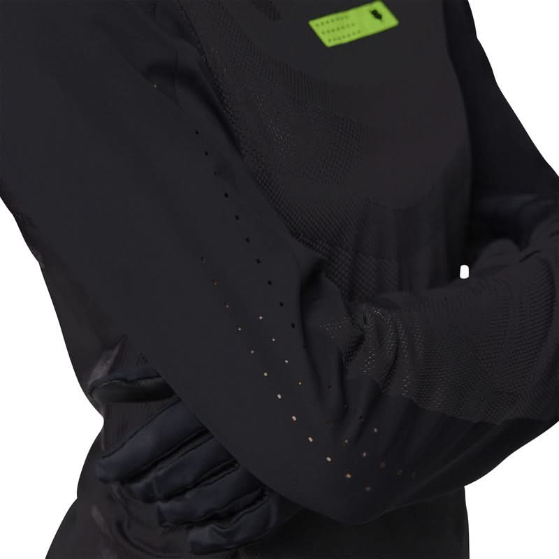Fox Lady Rawtec Black Long Sleeve Cycling Jersey | RideHub