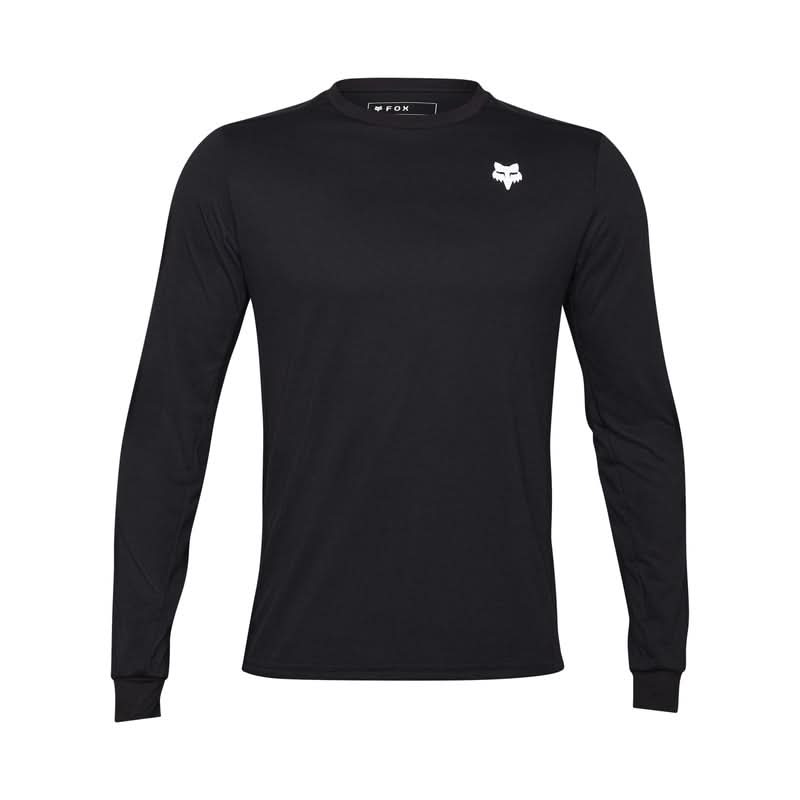 Fox Ranger Dr MD Long Sleeve Cycling Jersey Black | RideHub