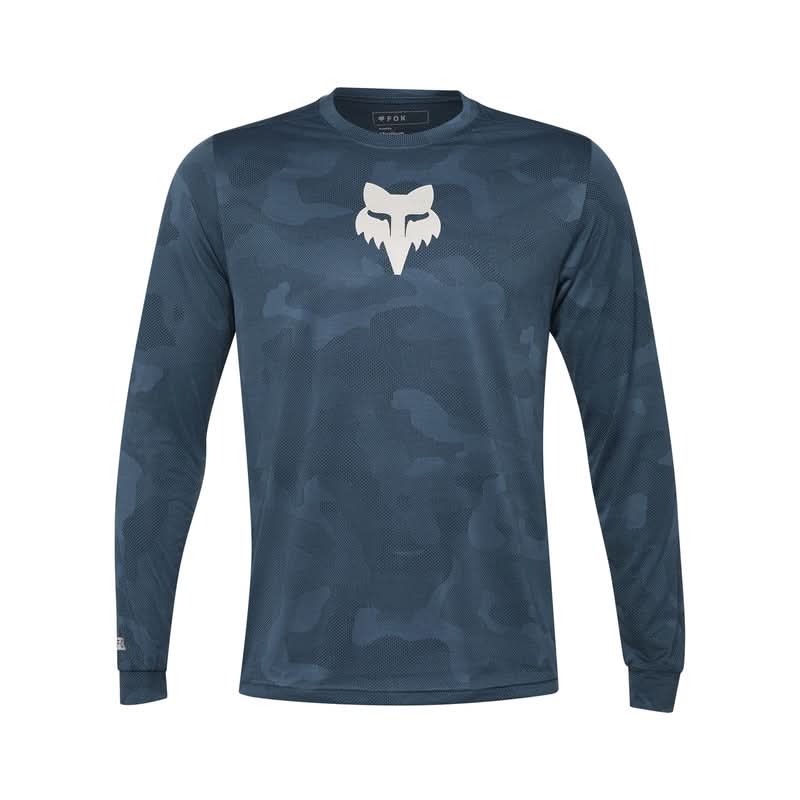 Fox Ranger TruDri Dark Vintage Long Sleeve Cycling Jersey | RideHub
