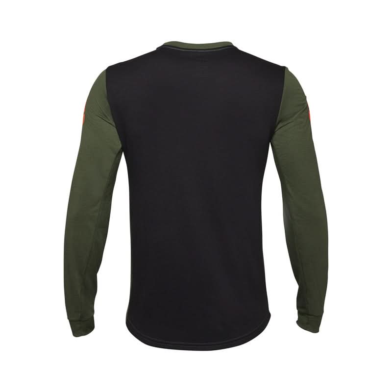 Fox Ranger Drirelease Aviation Dark Sage Long Sleeve Cycling Jersey | RideHub