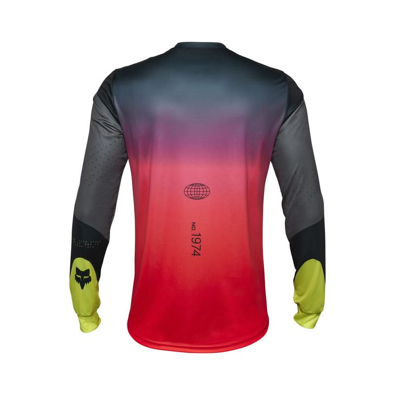 Fox Ranger Revise Long Sleeve Cycling Jersey Black/Pink | RideHub