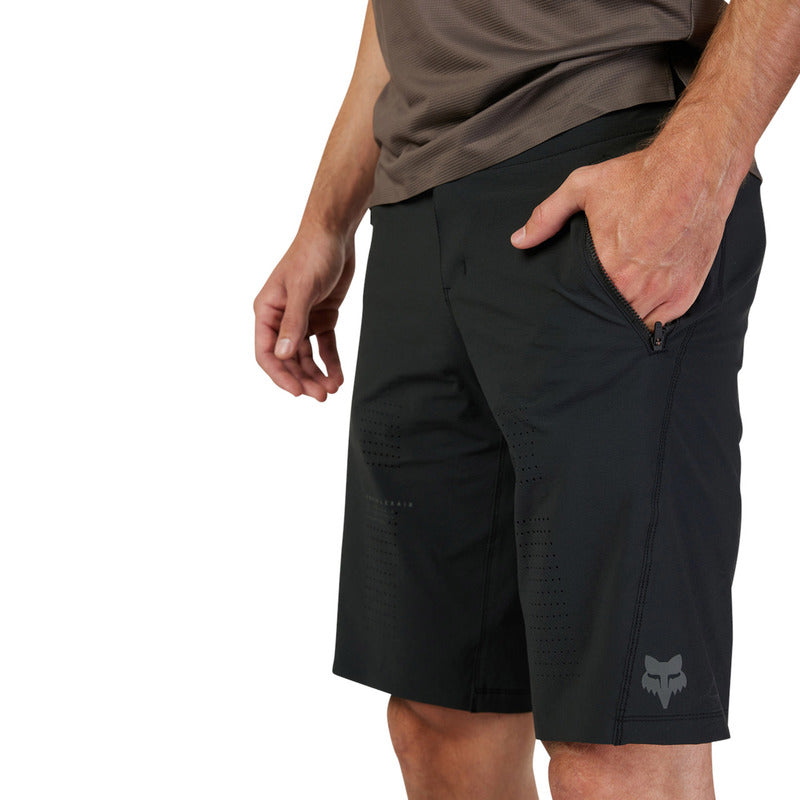 Fox Flexair Cycling Shorts with Liner Black | RideHub