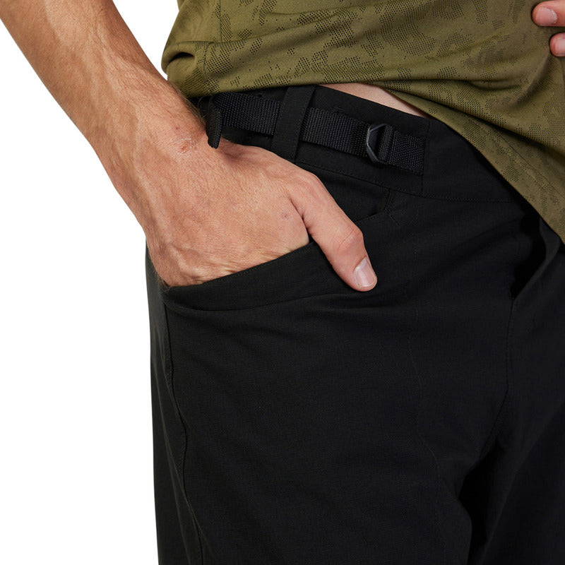 Fox Ranger Lite Black Cycling Shorts | RideHub