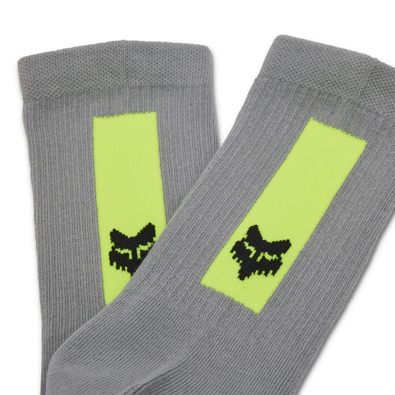 Fox 8 Defend Steel Gray socks | RideHub