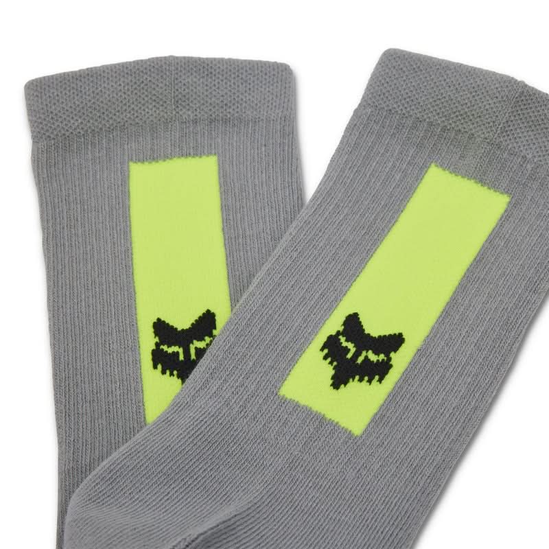 Fox 8 Defend Steel Gray socks | RideHub