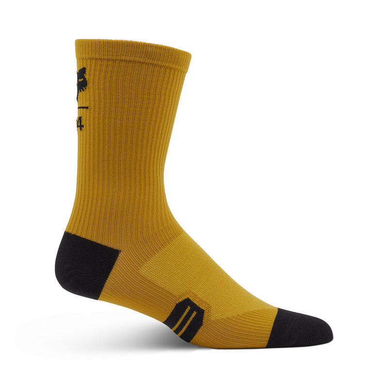 Fox 8 Ranger Fox 74 Mustard socks | RideHub