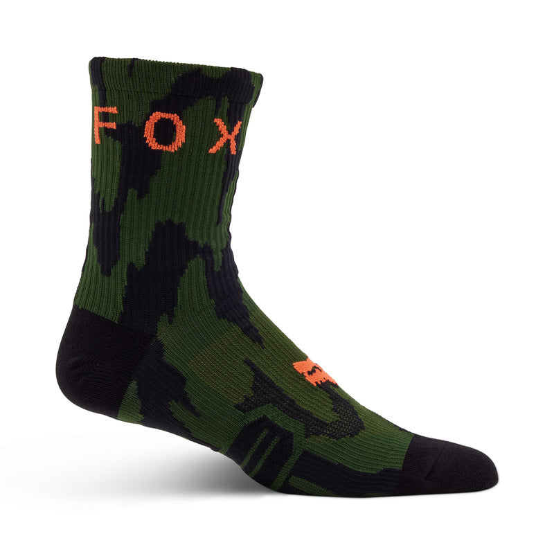 Fox 6 Ranger Swarmer Dark Sage socks | RideHub