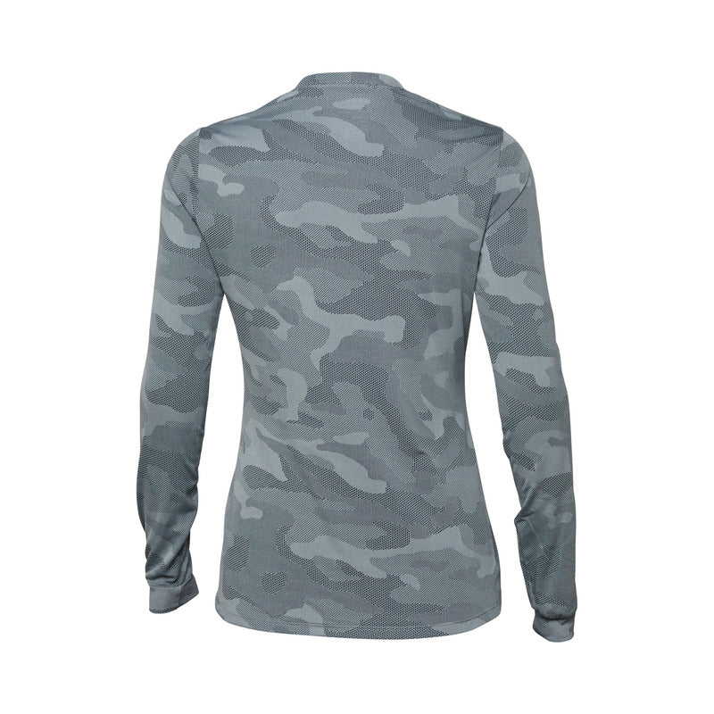 Fox Lady Ranger Tru Dri Cloud Grey Long Sleeve Cycling Jersey | RideHub