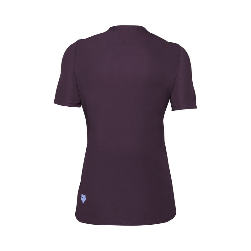 Fox Lady Ranger Wordmark Dark Purple Cycling Jersey | RideHub