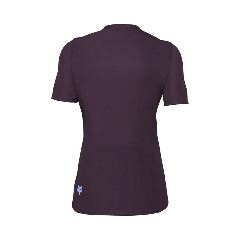 Fox Lady Ranger Wordmark Dark Purple Cycling Jersey | RideHub