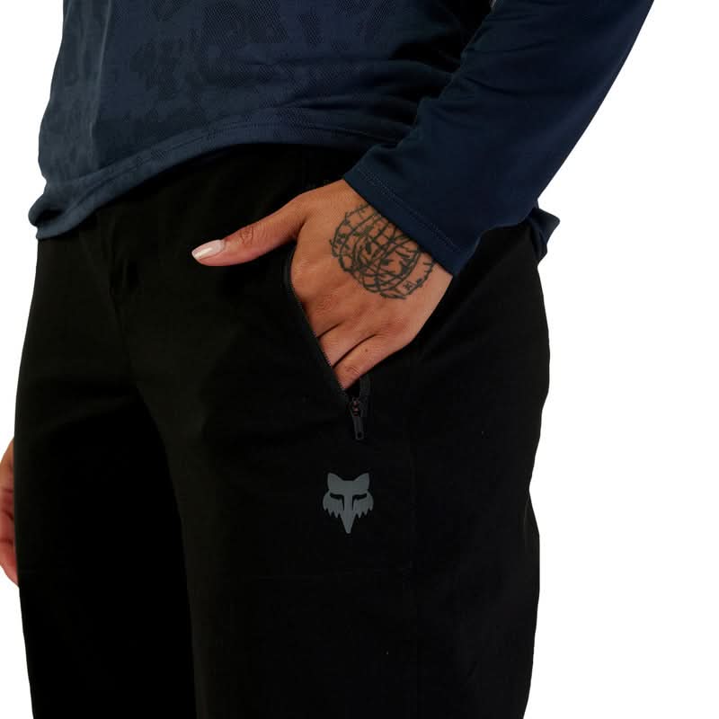 Fox Lady Ranger Black Cycling Pants | RideHub