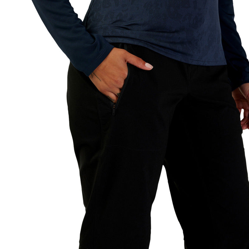 Fox Lady Ranger Black Cycling Pants | RideHub
